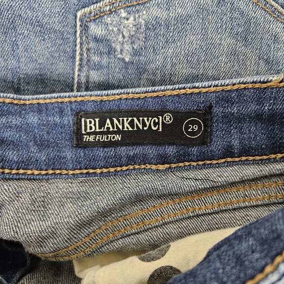 Blank NYC Denim Distressed Shorts Size 29 - Picture 4 of 5